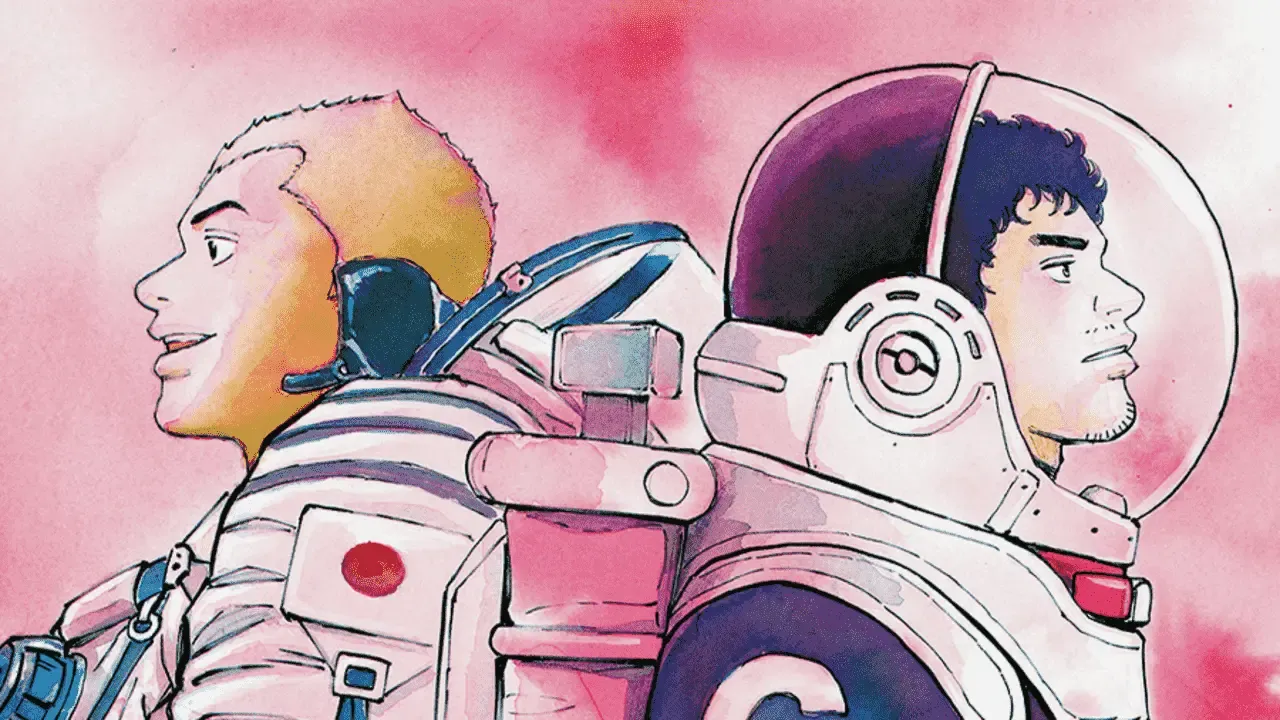 Hibito and Mutta as seen in the new illustration.