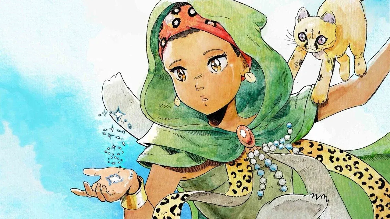 The manga's new key art. 