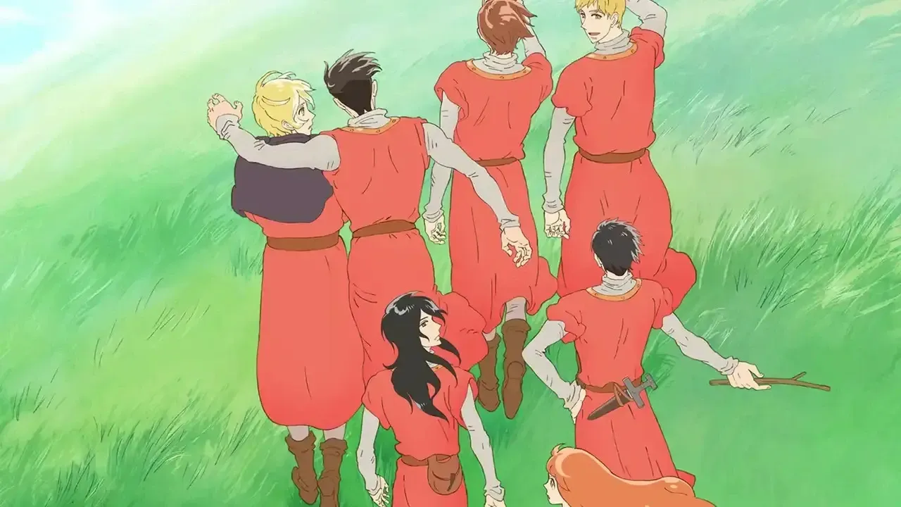 The seven brothers as seen in the new key visual.