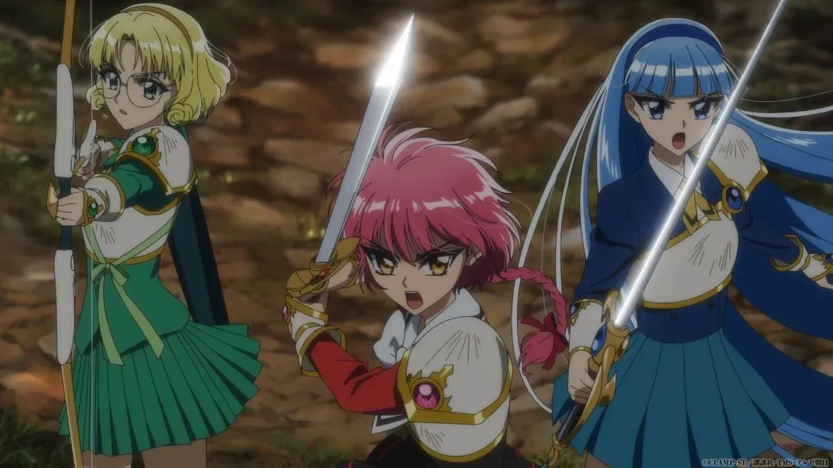 A still from Magic Knight Rayearth