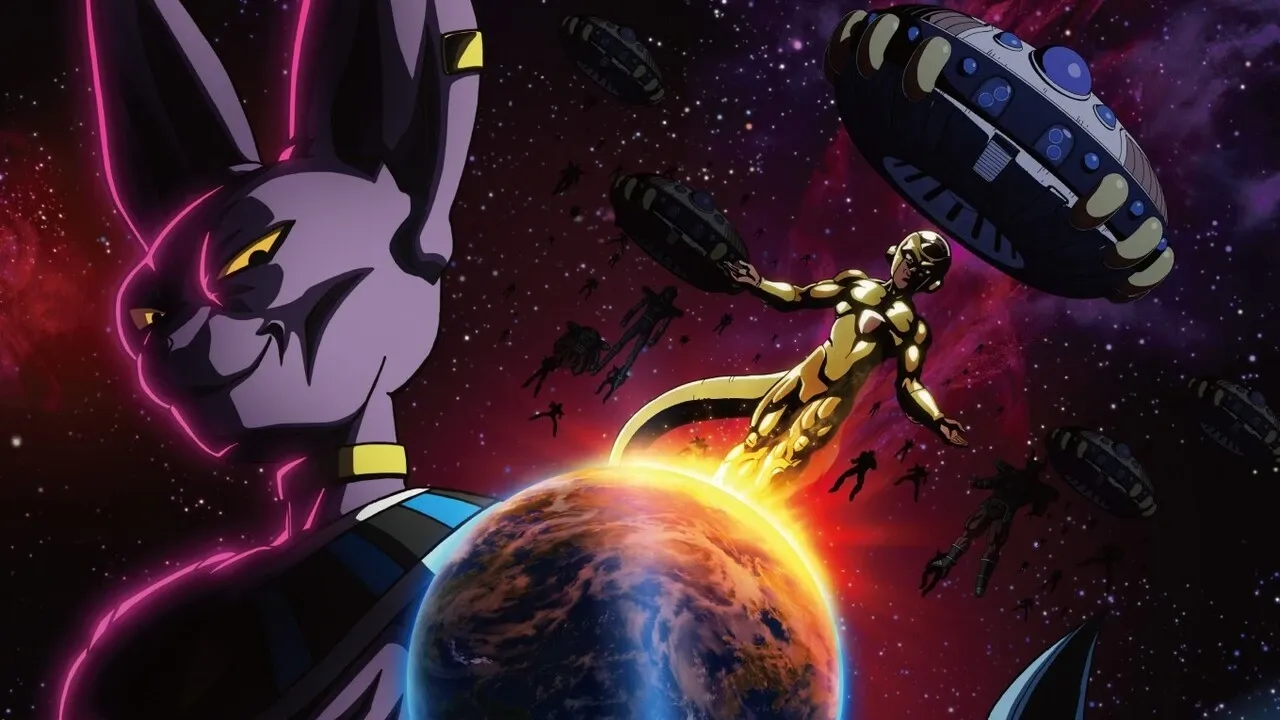 Beerus and Freiza as seen in the new key visual.