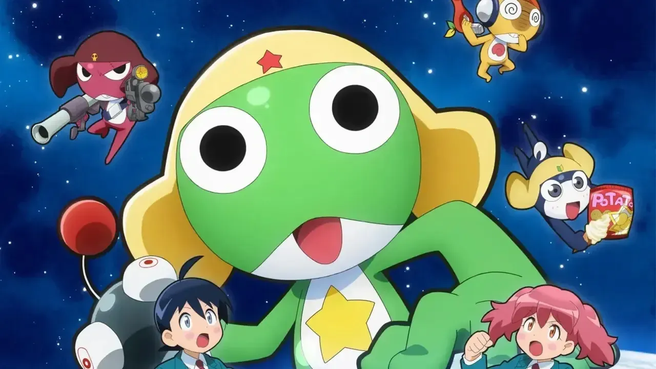 The anime characters as seen in the new key visual.