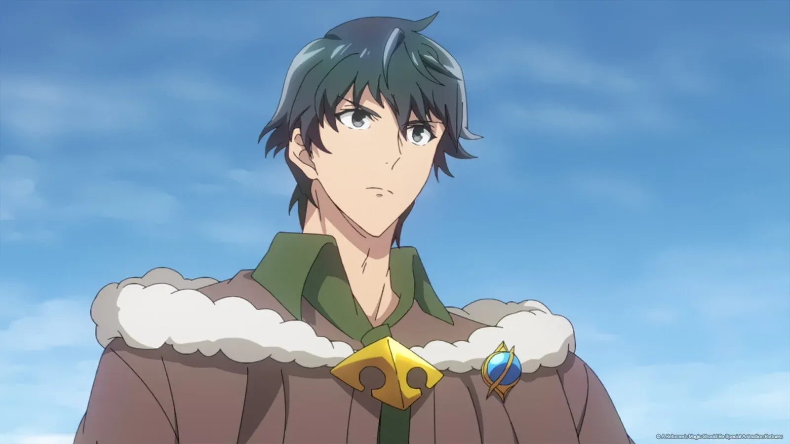 The protagonist as seen in the anime. 