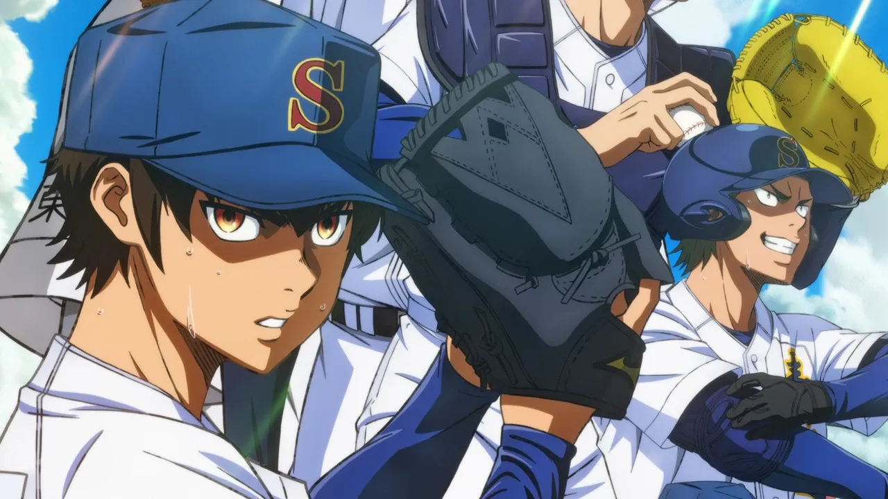 Ace of Diamond characters as seen in the new key visual.