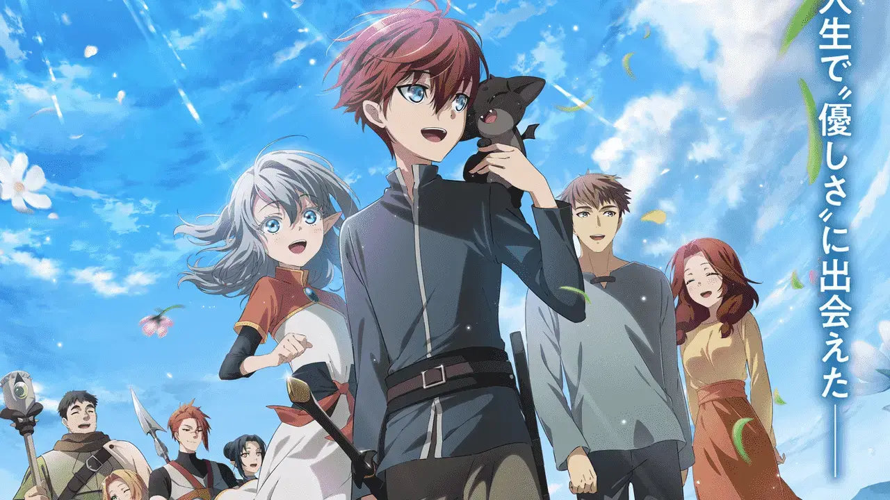 Arthur and the other characters as seen in The Beginning After the End key visual.