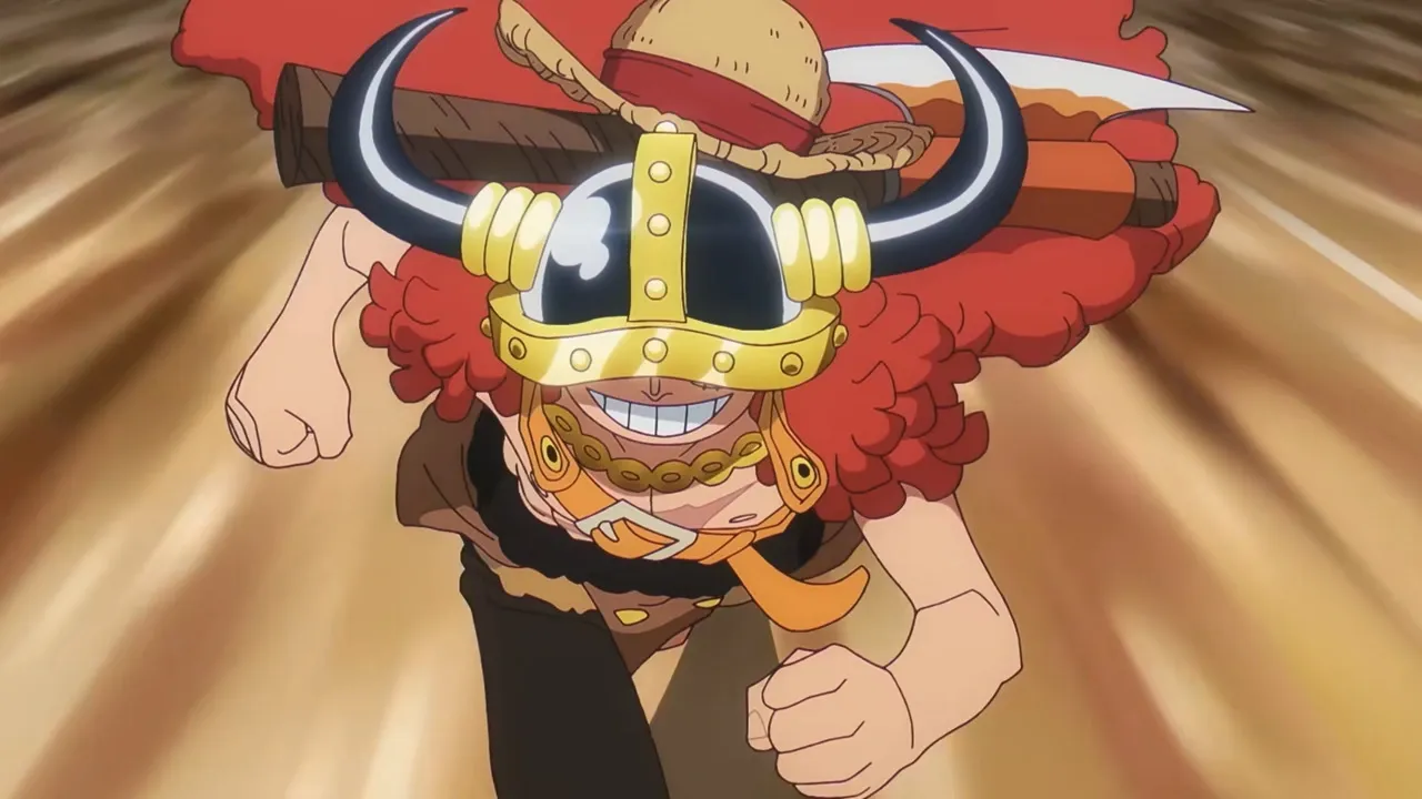 Luffy as seen in the Elbaph gear.