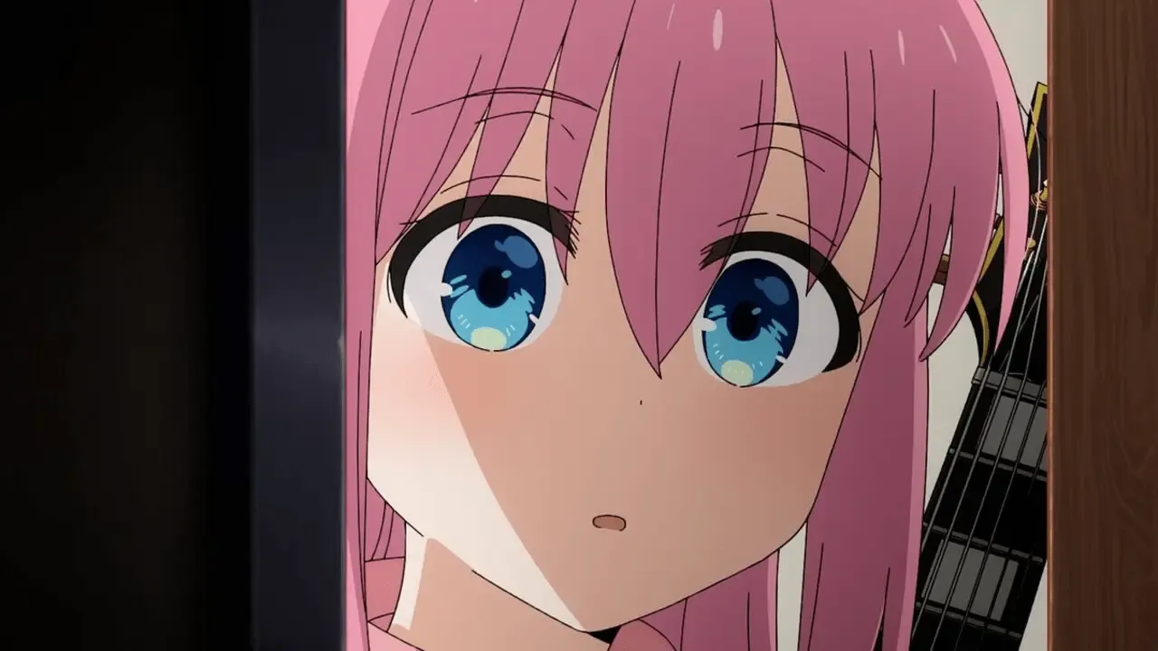 Hitori Gotoh as seen in the anime.