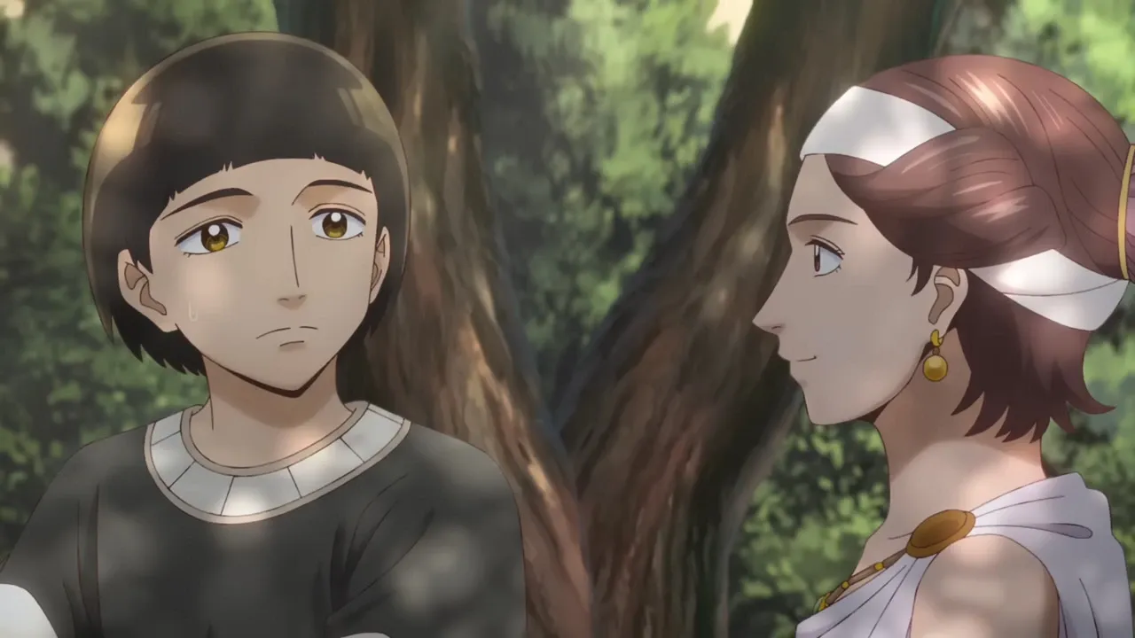 Young Eumenes and Perialla as seen in the new trailer.