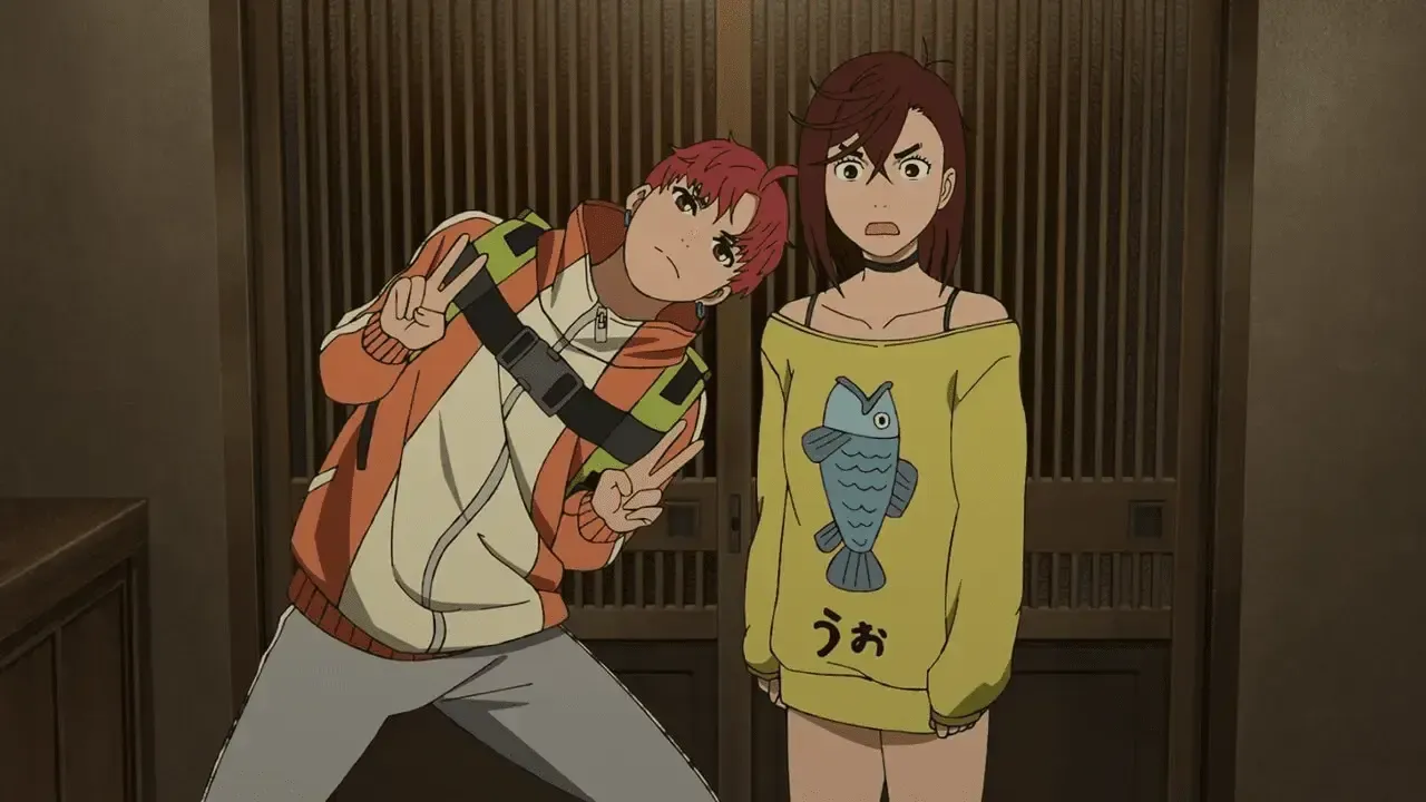 Jiji and Momo as seen in the anime.