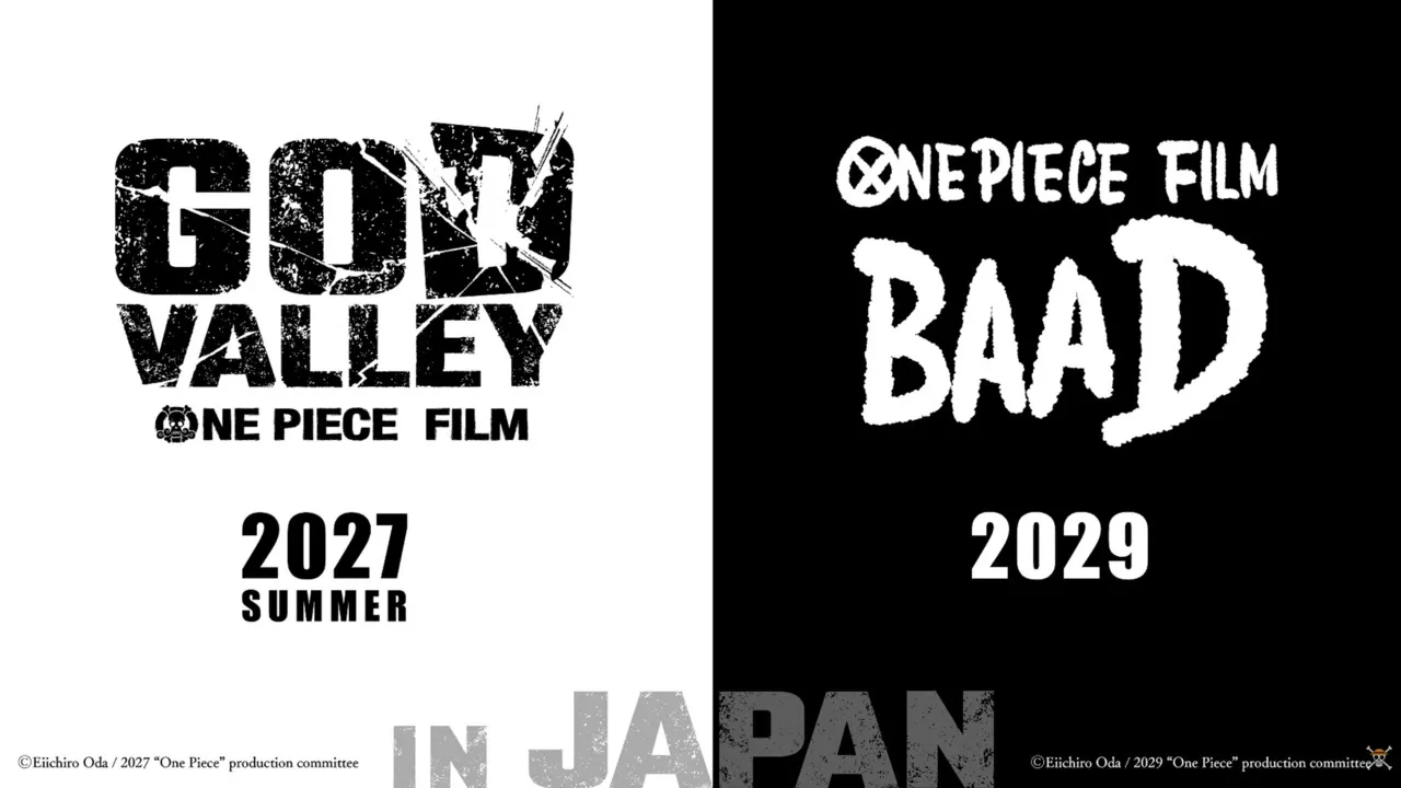 One Piece announces “GOD VALLEY” and “BAAD” anime movies