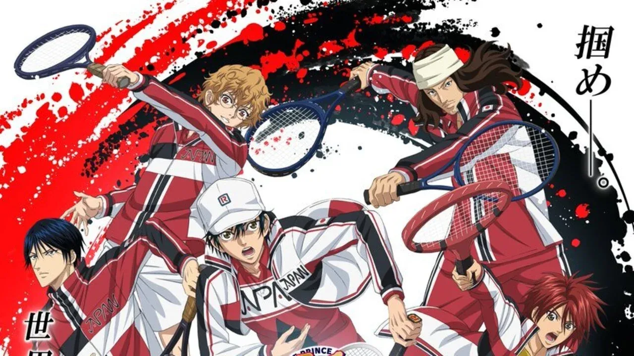 The anime characters as seen in the new key visual.