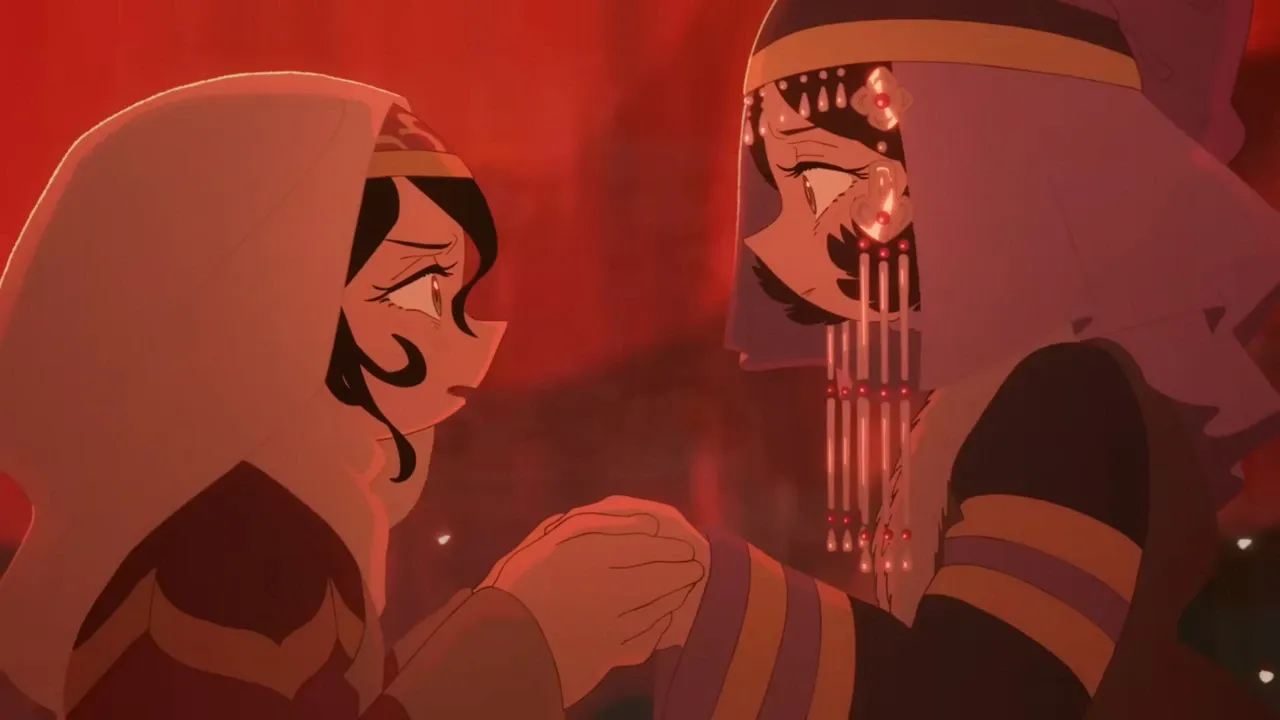 The two main characters of the anime as seen in the new trailer.
