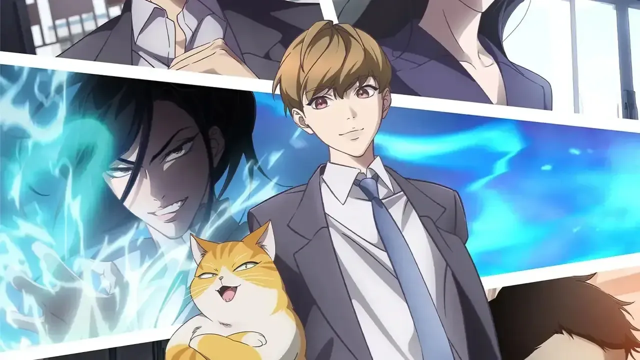 ELECEED anime protagonist as seen in the key visual. 