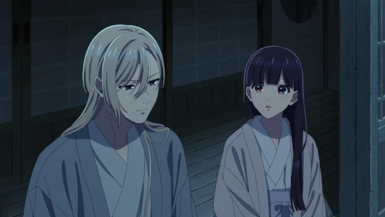 Miyo and Kiyoka as seen in the new trailer.