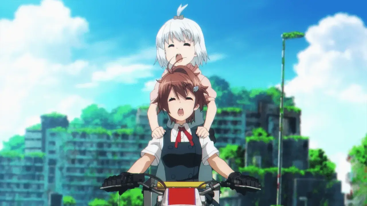 Youko and Airi as seen in the trailer.