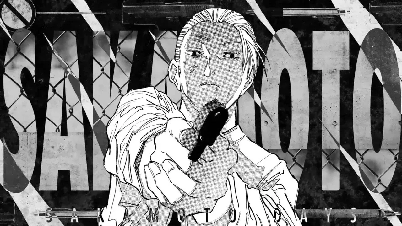 Taro Sakamoto as seen in the manga.