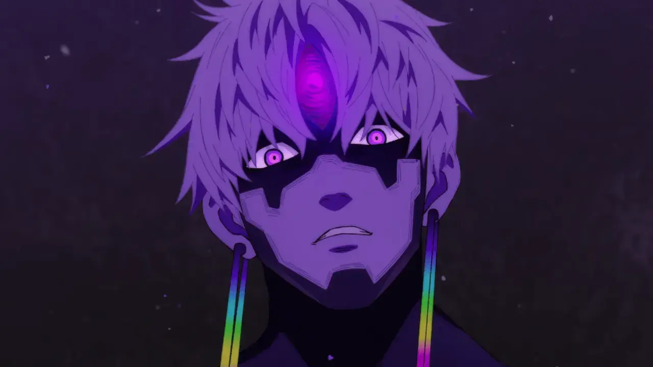 Jiji's Evil Eye transformation as seen in the trailer.