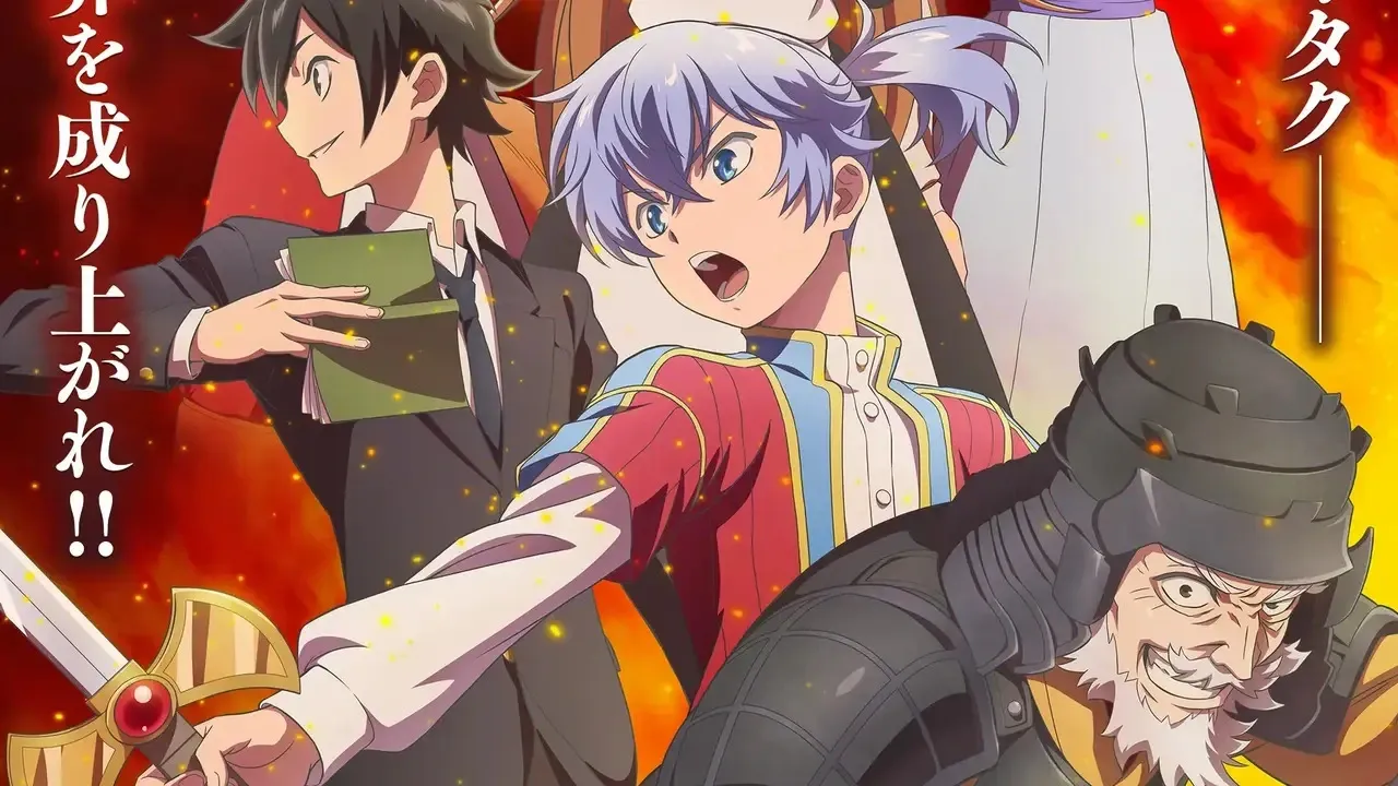 The anime characters as seen in the new key visual.
