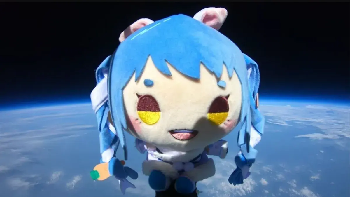 Fans have sent Usada Pekora to space… kind of