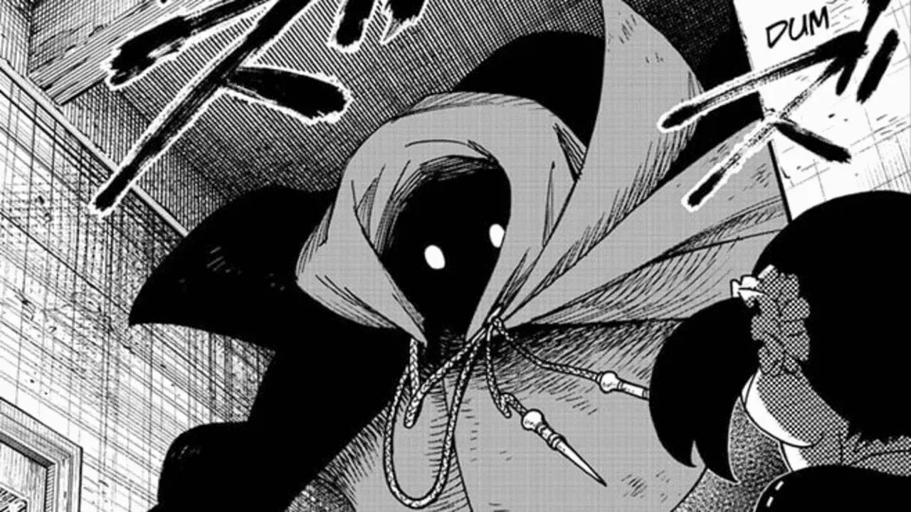 A ghostly figure appears in the story.