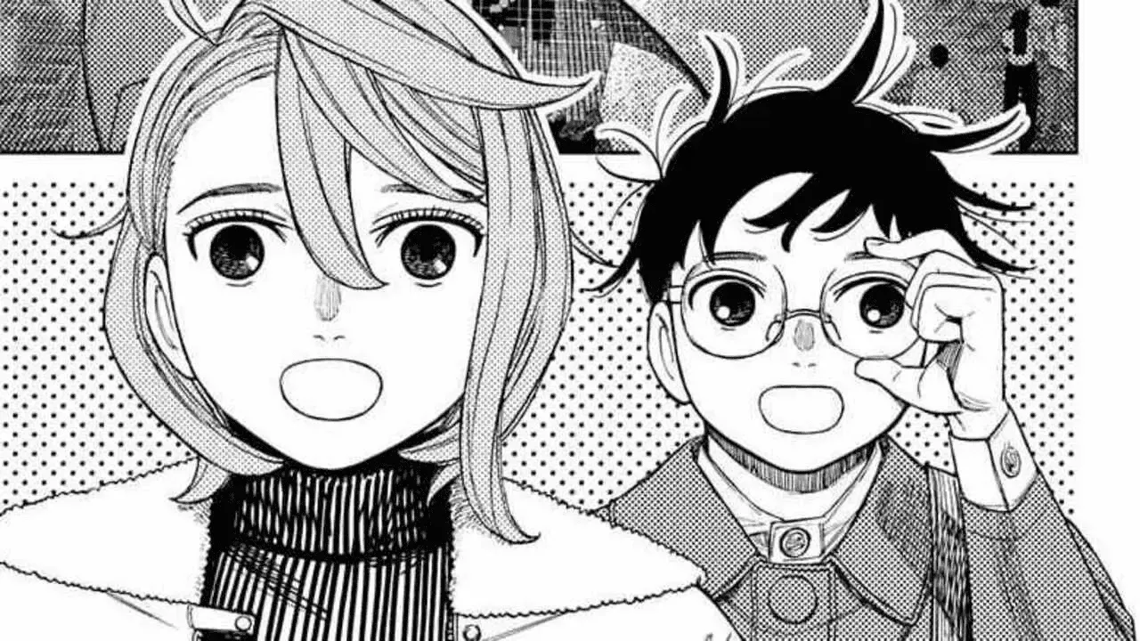Aira and Okarun as seen in the new chapter. 
