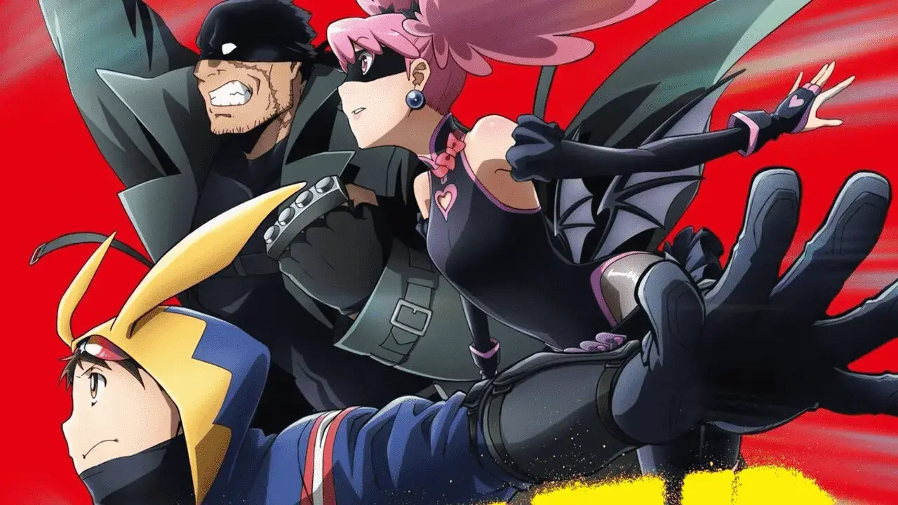 Koichi, Pop-Step, and Knuckleduster as seen in the anime.