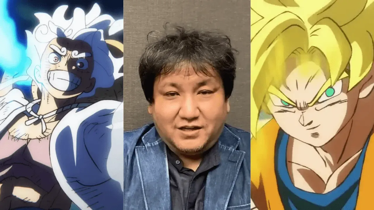 Nagamine, Luffy, and Broly.