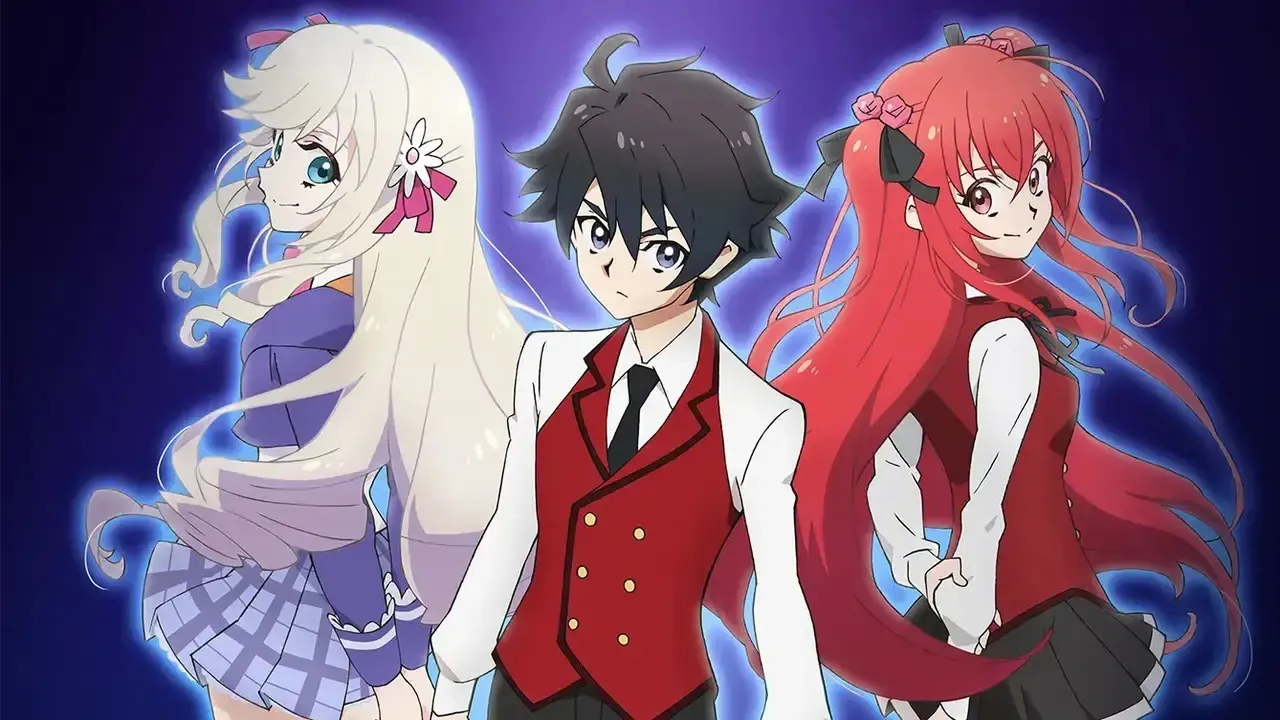The main characters of the anime as seen in the new key visual.