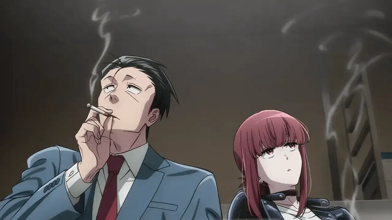 Sasaki and Tayama as seen in the new key visual.