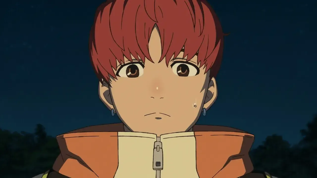 Momo finds a way to destroy the Sharknado in Dandadan Chapter 198