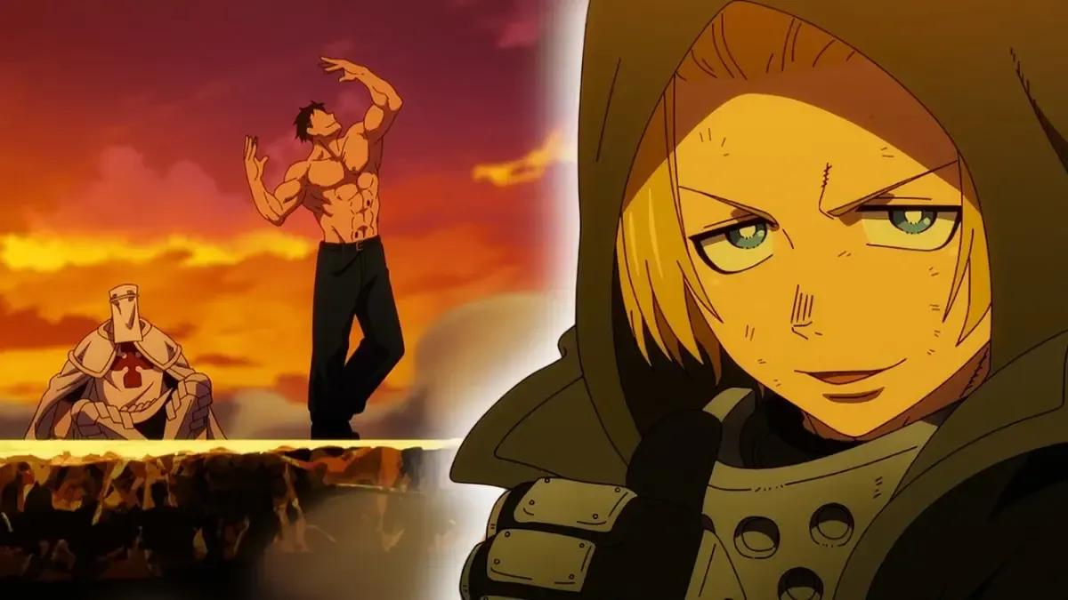 Fire Force Episode 5 turns muscles into armour and Arthur Into a knight with nothing to lose
