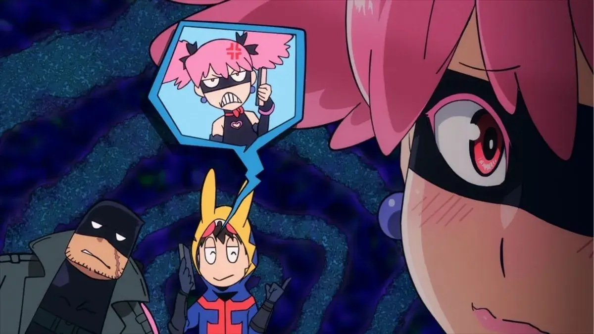 Image is of Koichi, Pop Step, and Knuckleduster from MHA Vigilantes.