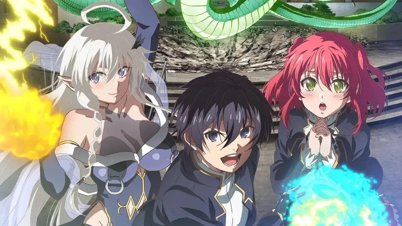 The main characters of the anime as seen in the new key visual.