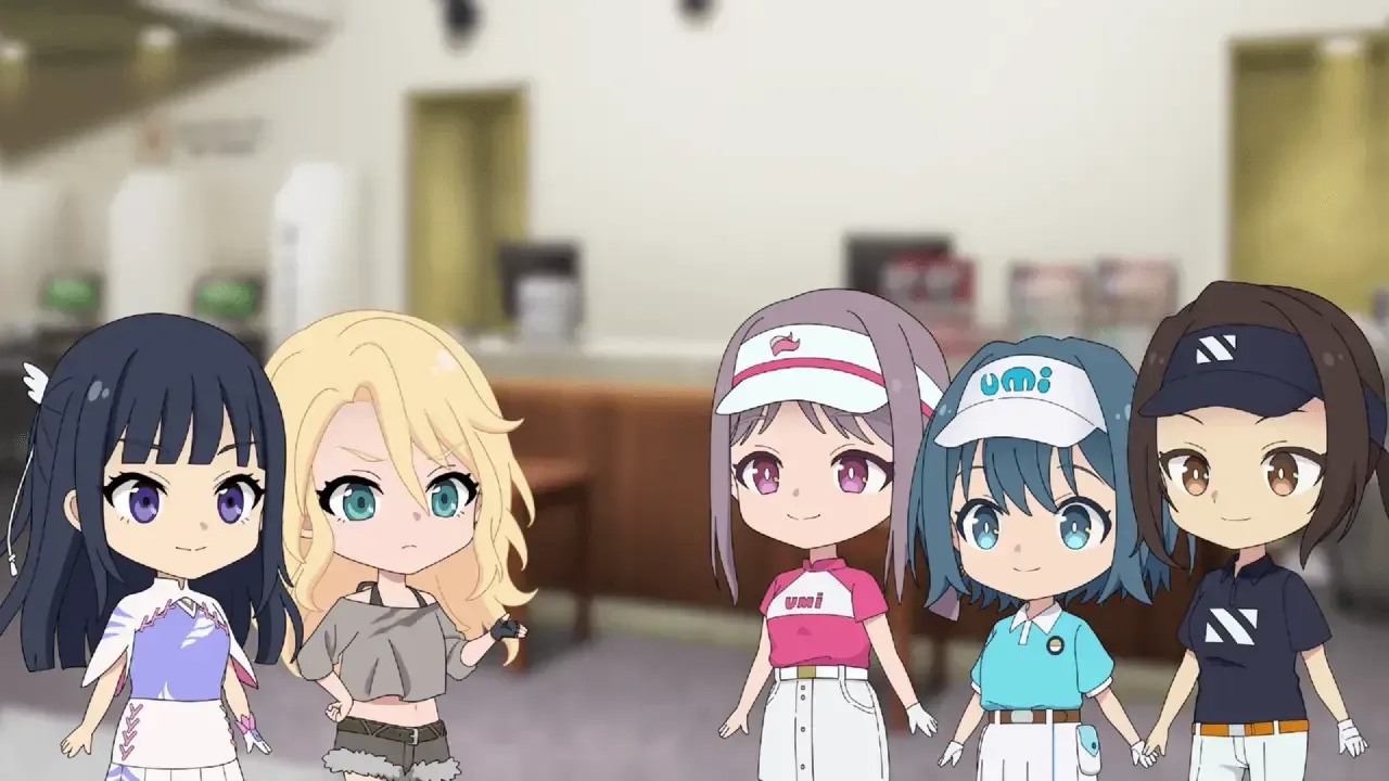 Sorairo Utility and BIRDIE WING unite in a crossover golf mini-anime