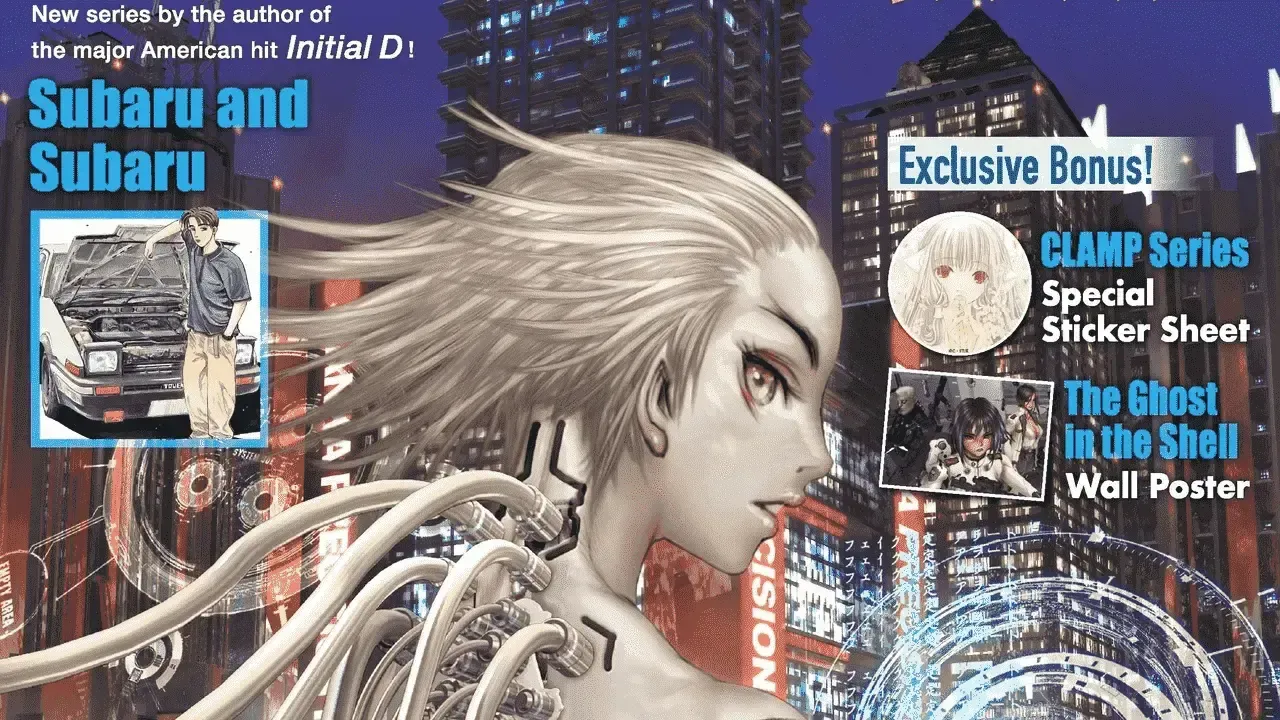 The cover of the US special edition for Weekly Young Magazine.