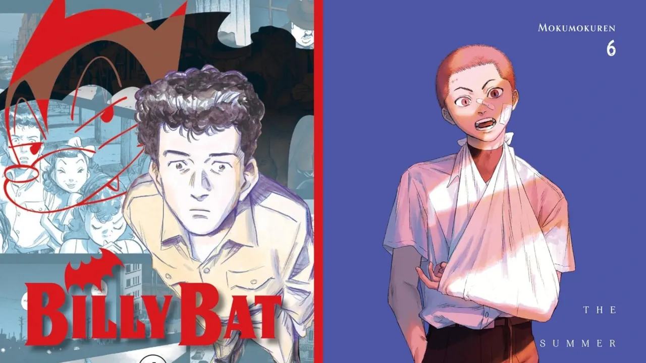 Billy Bat Volume 1 and The Summer Hikaru Died Volume 6 covers.