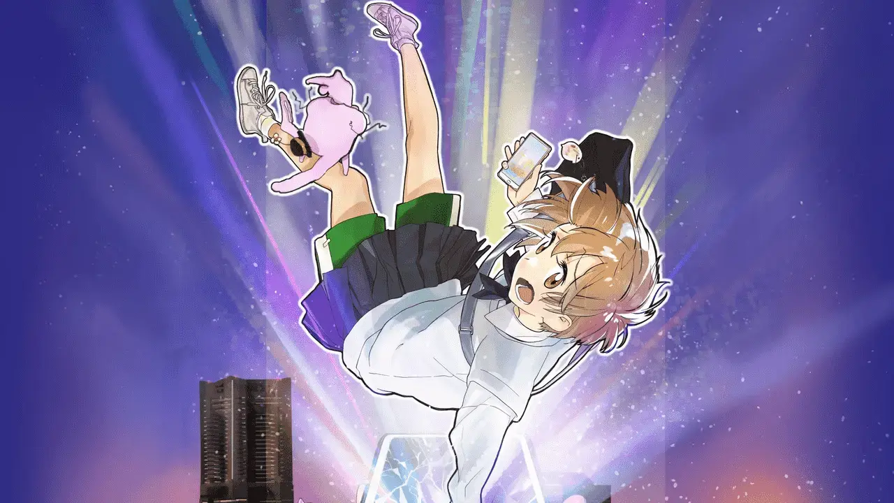 Shiori Maezawa as seen in the Labyrinth movie key visual.