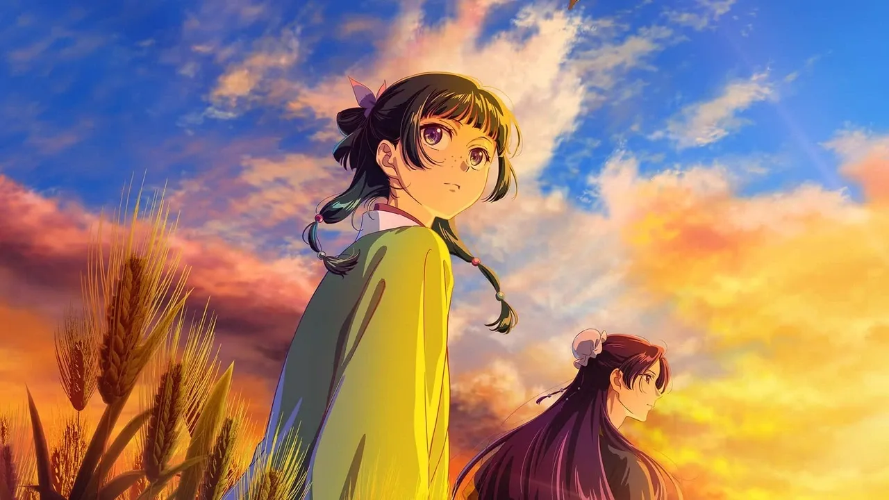 Maomao and Jinshi as seen in the new key visual.