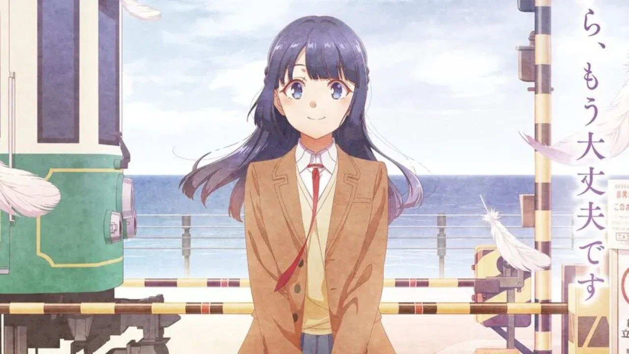 Shōko Makinohara as seen in the new key visual.
