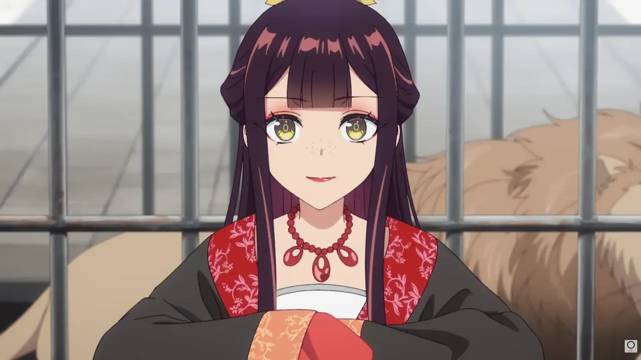 Reirin in Keigetsu's body as seen in the new trailer. 