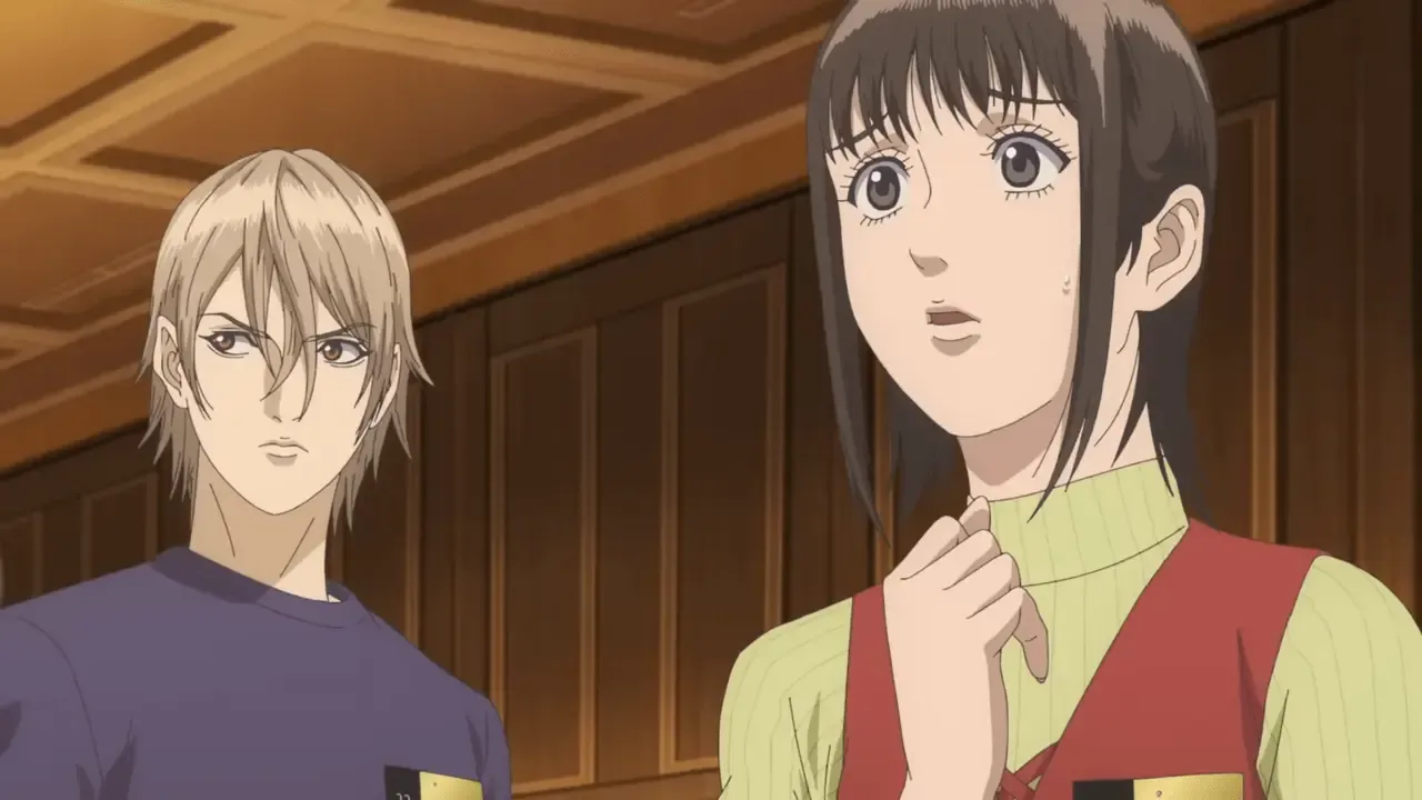 Shinichi and Nao as seen in the trailer.