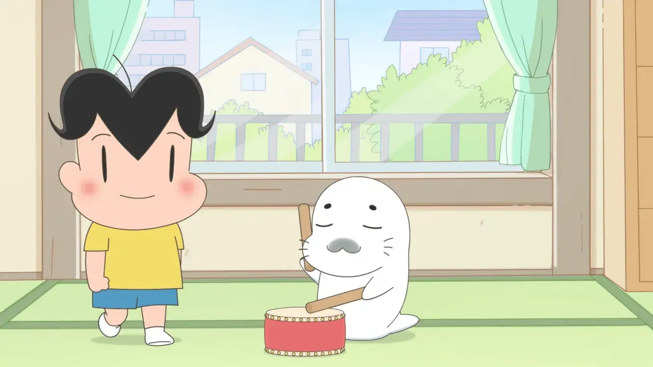Ashibe Ashiya and Goma-chan as seen in the new trailer.