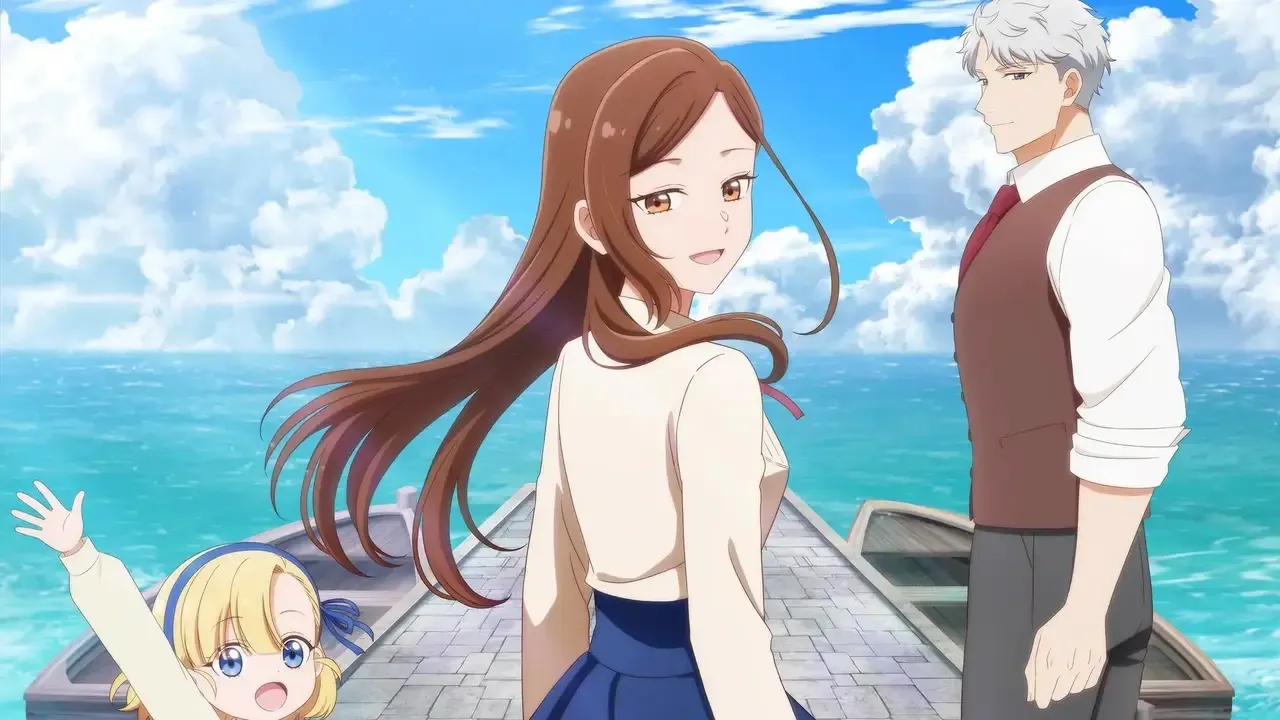 Victoria, Jeffrey, and Nonna as seen in the new key visual.