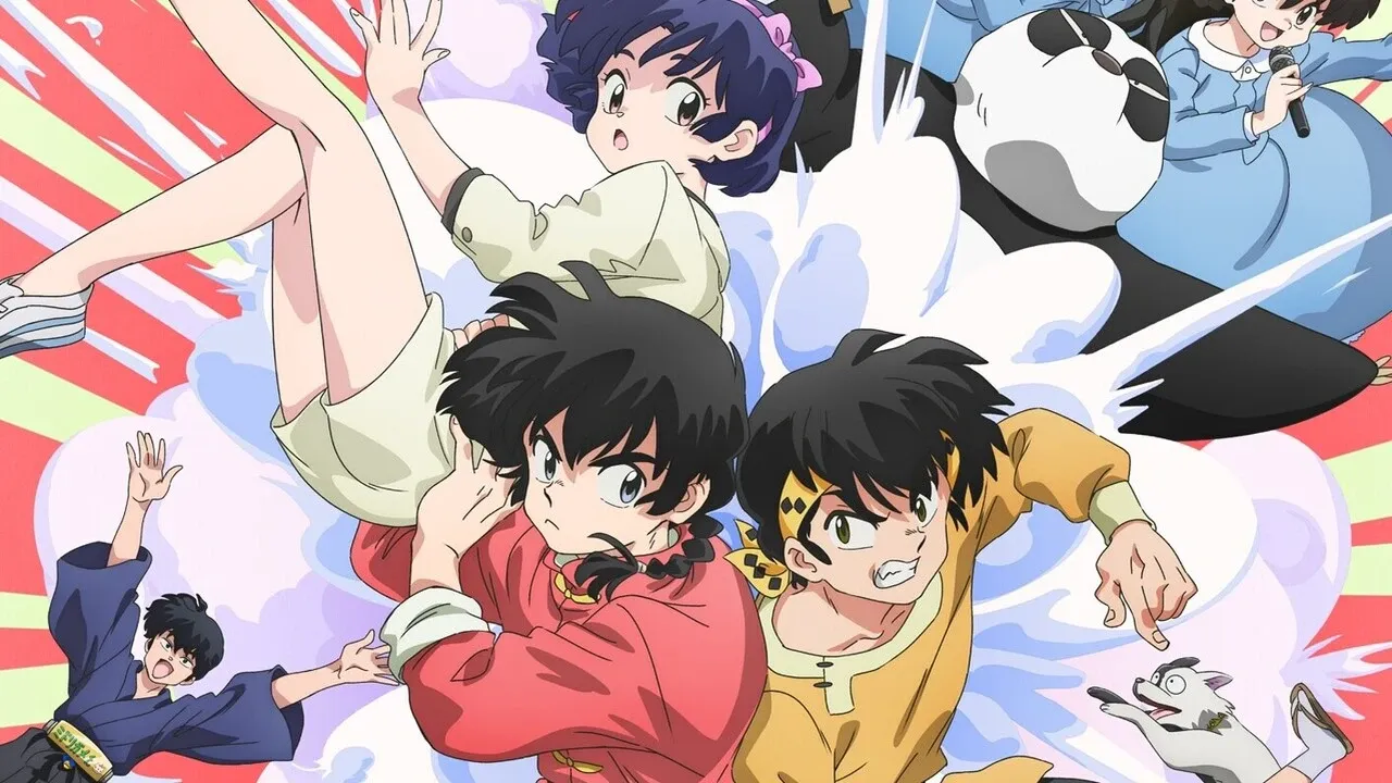 The anime characters as seen in the new key visual.