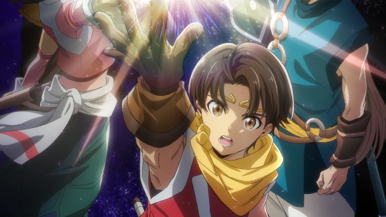 Riliu as seen in the anime's key visual. 