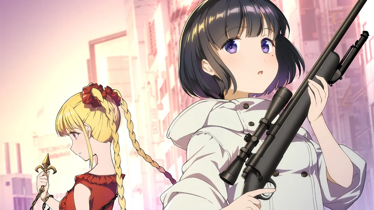 Shuka and Rein as seen in the ~Flag Game~ spin-off.