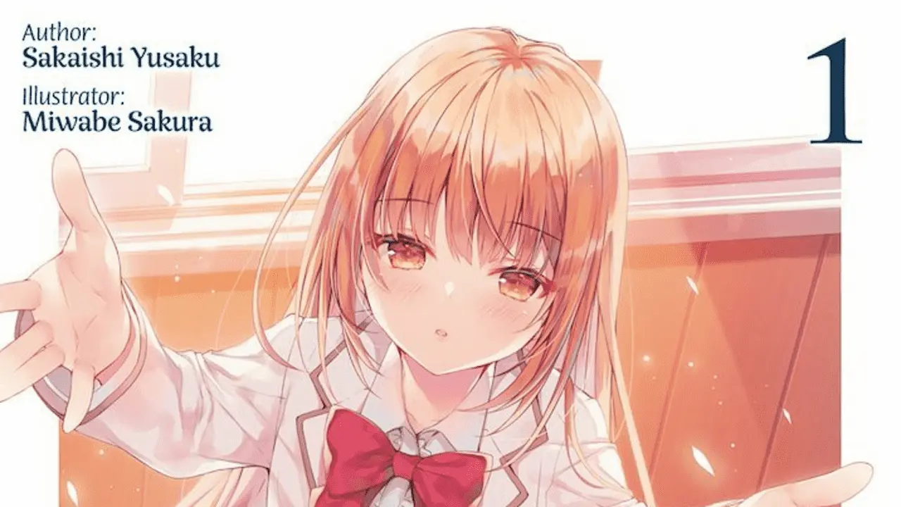 Hinako as seen in the novel's first volume.