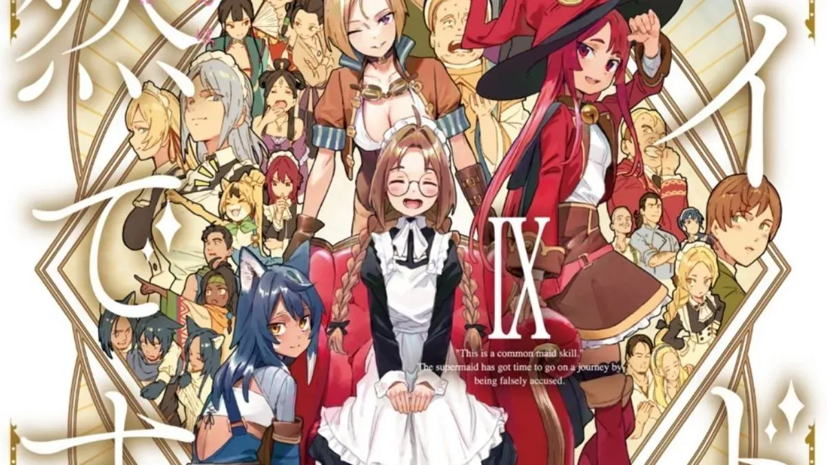 Looks Like a Job for a Maid! light novel cover