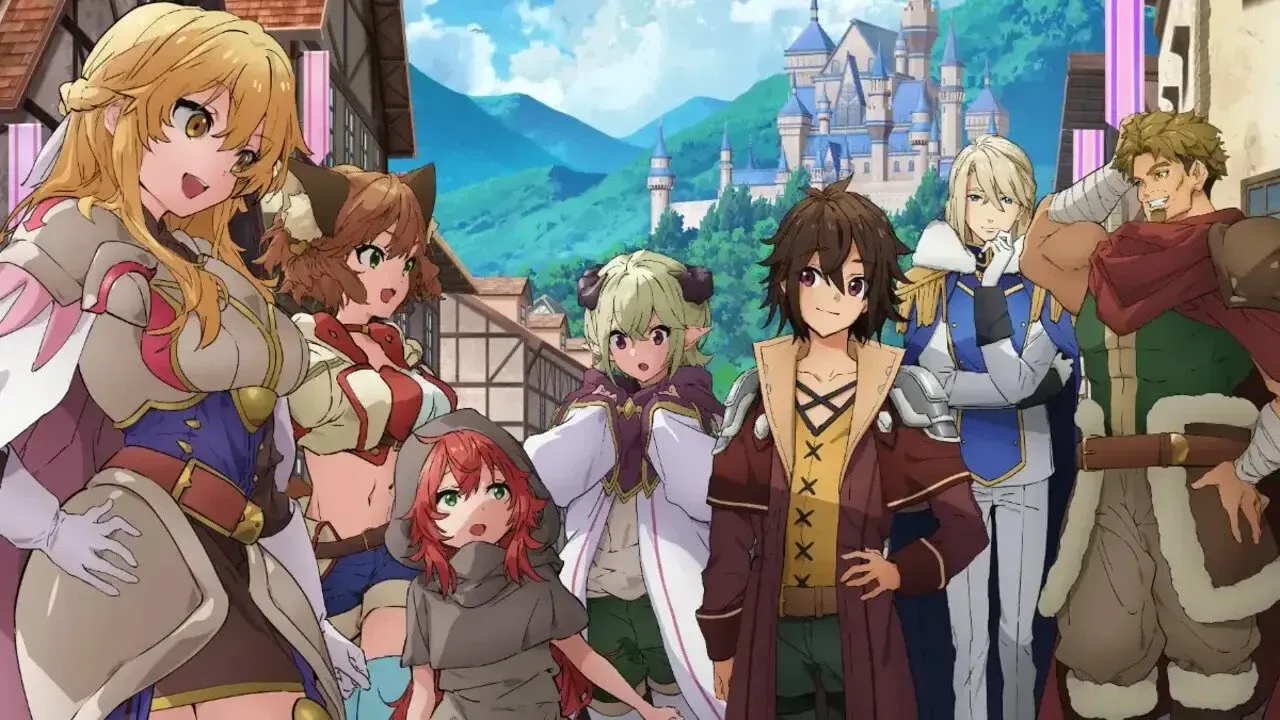 The anime characters as seen in the new key visual.