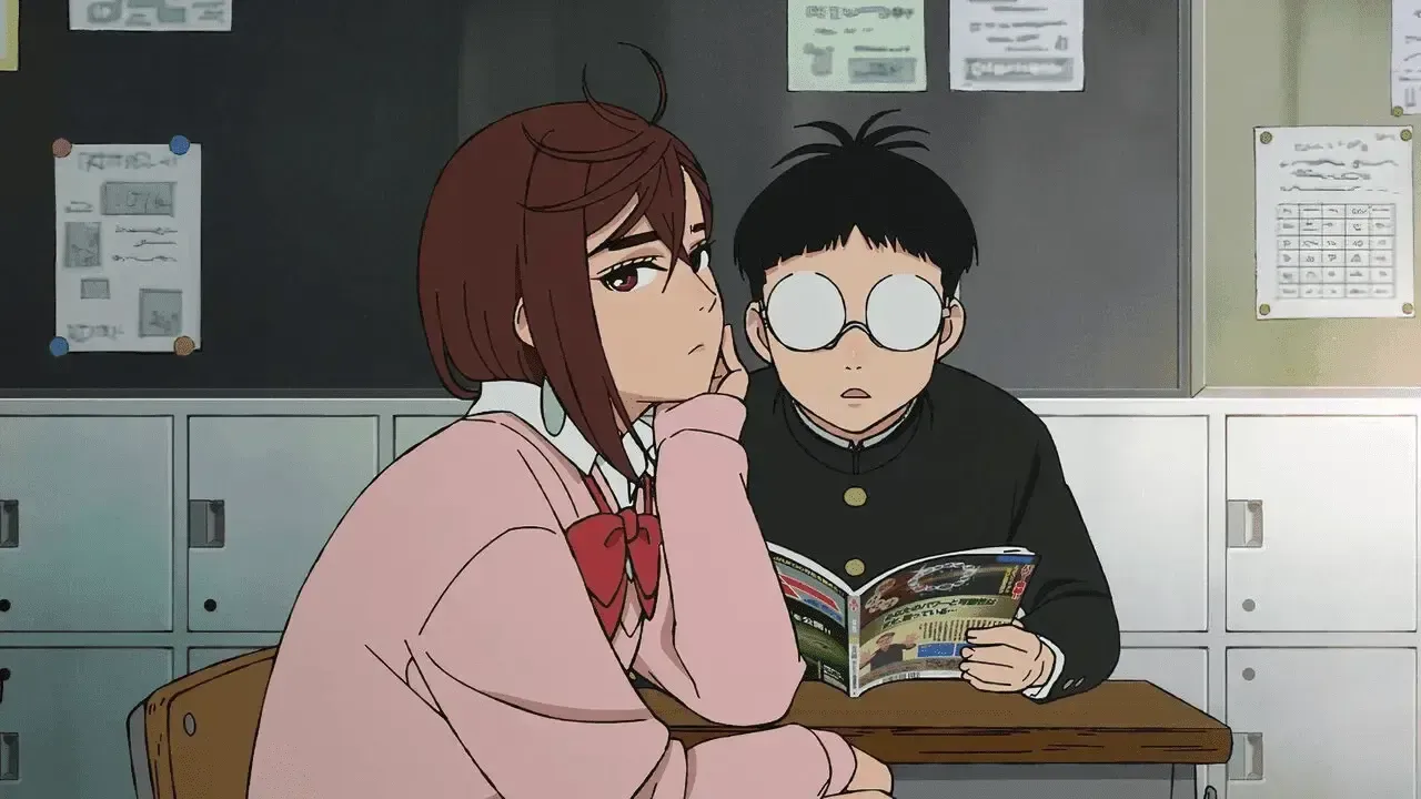 Momo undergoes a drastic change in Dandadan Chapter 209